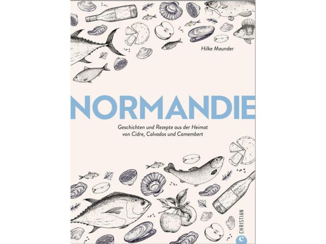Das Cover für das Reise-Kochbuch Normandie